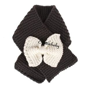 Infant Scarf with bow Infant Toddler Girl